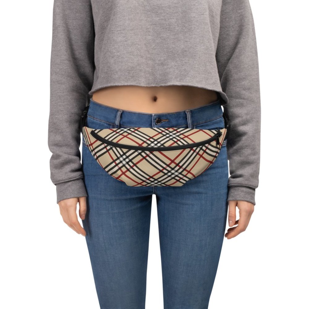 London Plaid Fanny Pack